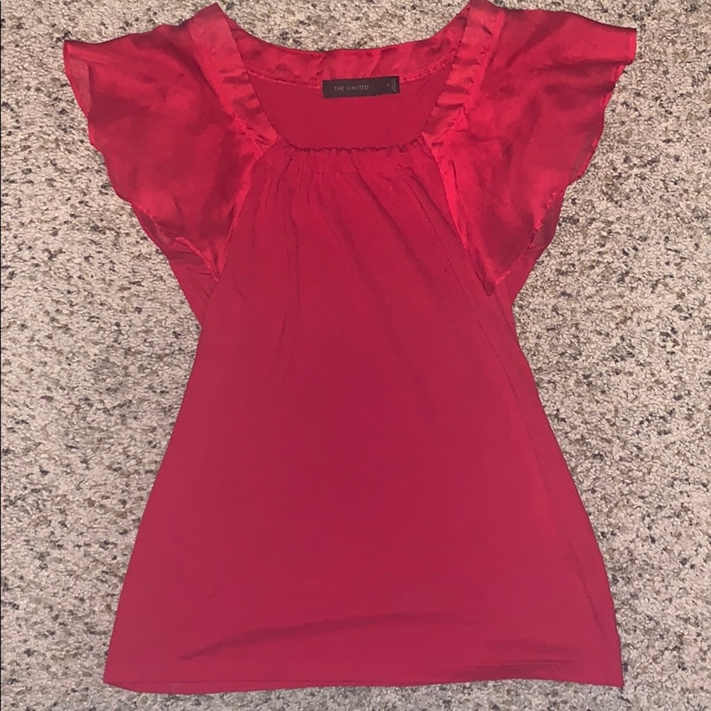 The Limited size small red dress shirt